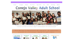 Desktop Screenshot of conejoadultschool.org